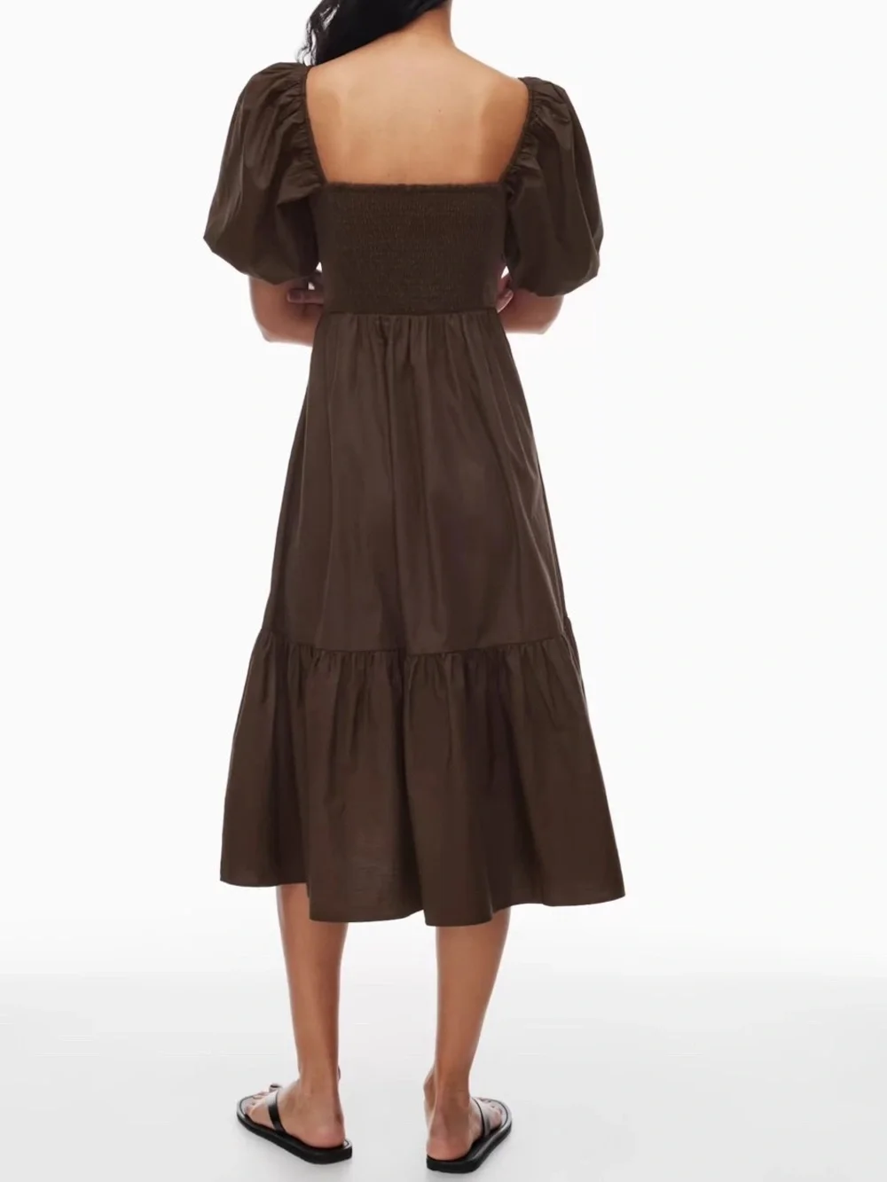 Wilfred Amuse Poplin Midi Dress - Picture 3 of 5
